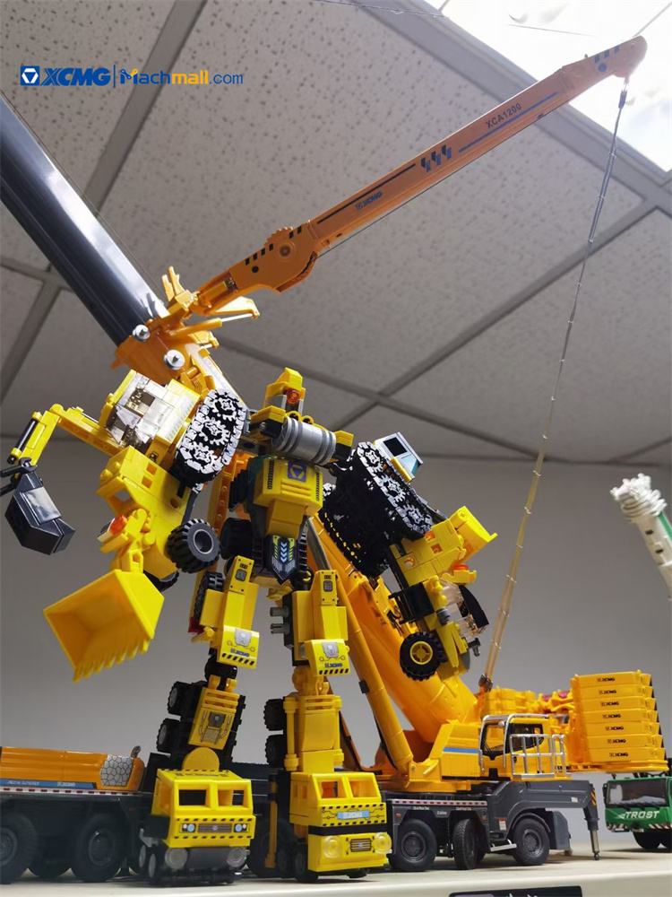 XCMG Construction Equipment 8in1 Bricks Toy for sale