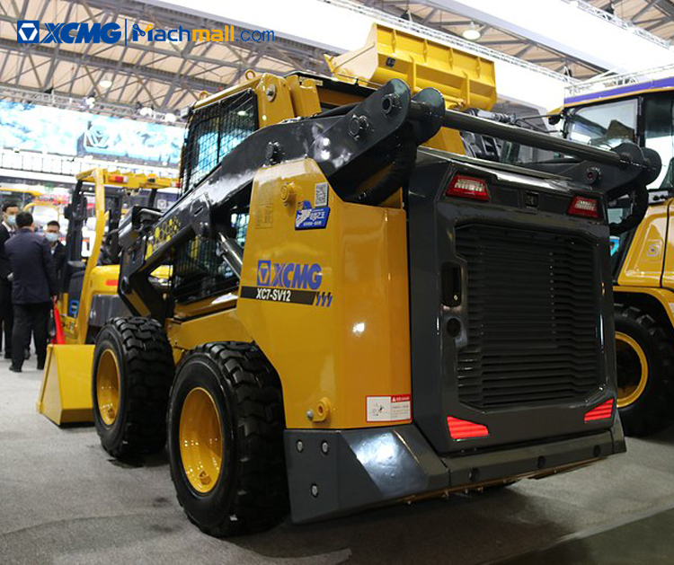 XCMG Skid Steer Loader with Forestry Mulcher with CE price