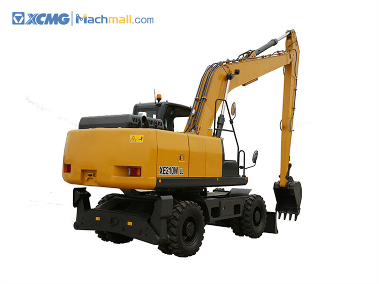 XCMG Max. digging height 12m long arm excavator XE210WLL