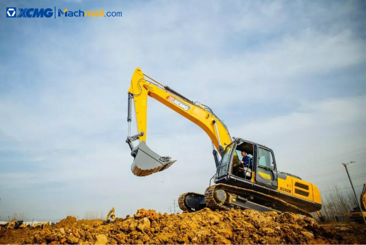 XCMG 25 ton small energy saving mining excavator for sale