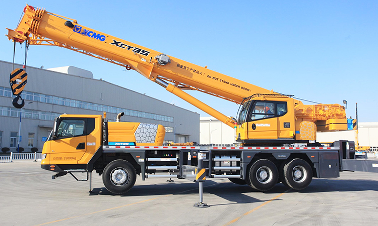 XCMG official 35ton mobile truck cranes XCT35 for sale