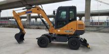 XCMG XE60WA 6 ton Small Wheeled Tractor Excavator For Sale