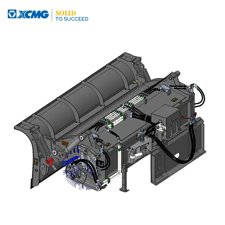 XCMG Official Skid Steer Loader Attachment Integrated Sweeping and Shoveling Machine Price