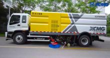 XCMG Official Manufacturer 3 tons Sprinkler Sweeping Truck XZJ5070TXSQ5 for sale