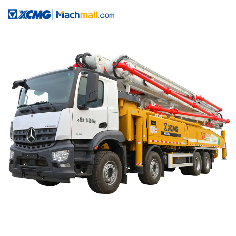 XCMG 58m HB58K new truck mounted pump concrete for sale