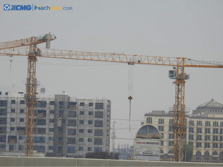 XCMG 20 ton flat top tower crane price
