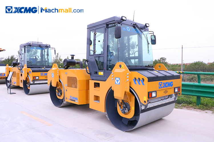 8 ton XCMG double drum asphalt compactor XD82 for sale