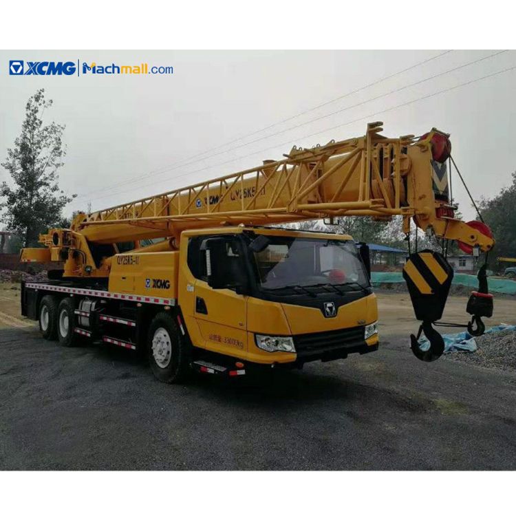 XCMG crane 25 tons 5 section boom 47m QY25K5-II price