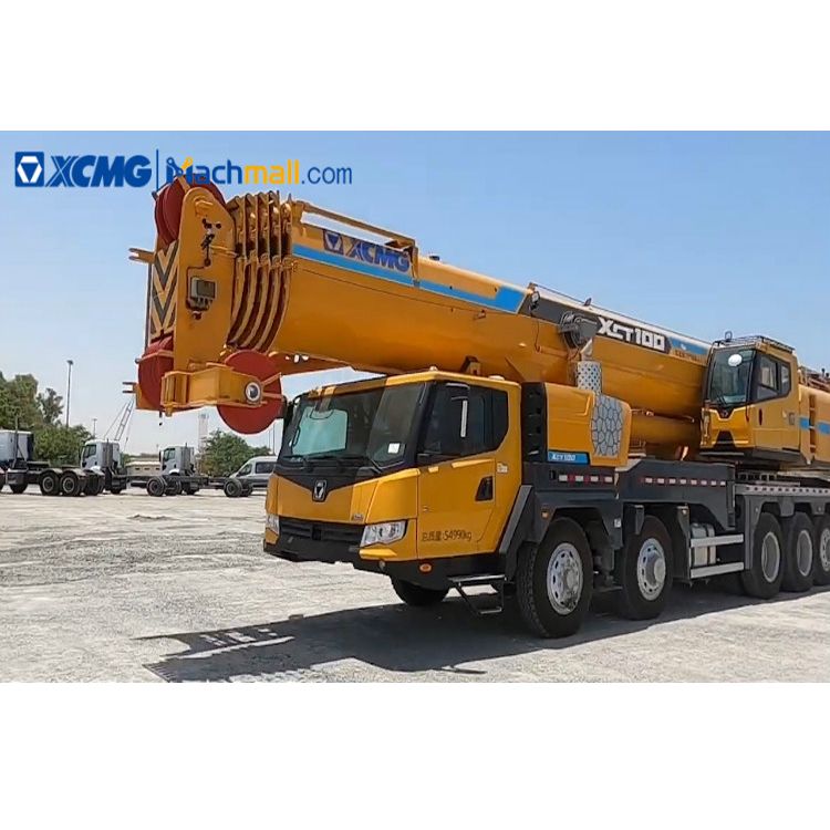 XCMG crane price - XCMG 96m 100 ton mobile crane XCT100 price