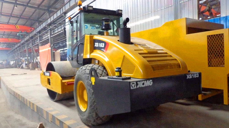 XCMG XS163 16ton single drum road roller for sale