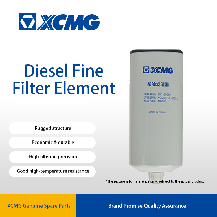 XCMG XCMG-RJL-070012 Fuel fine filter element  800160259