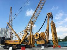 XCMG official trenching machine Trench Cutter Piling Machine XTC80-85 for sale