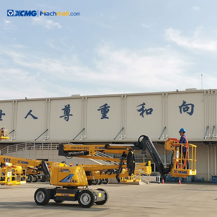 XCMG official boom lift XGA16 small articulated boom lift for sale