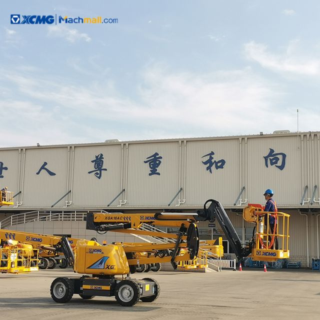 XCMG official boom lift XGA16 small articulated boom lift for sale
