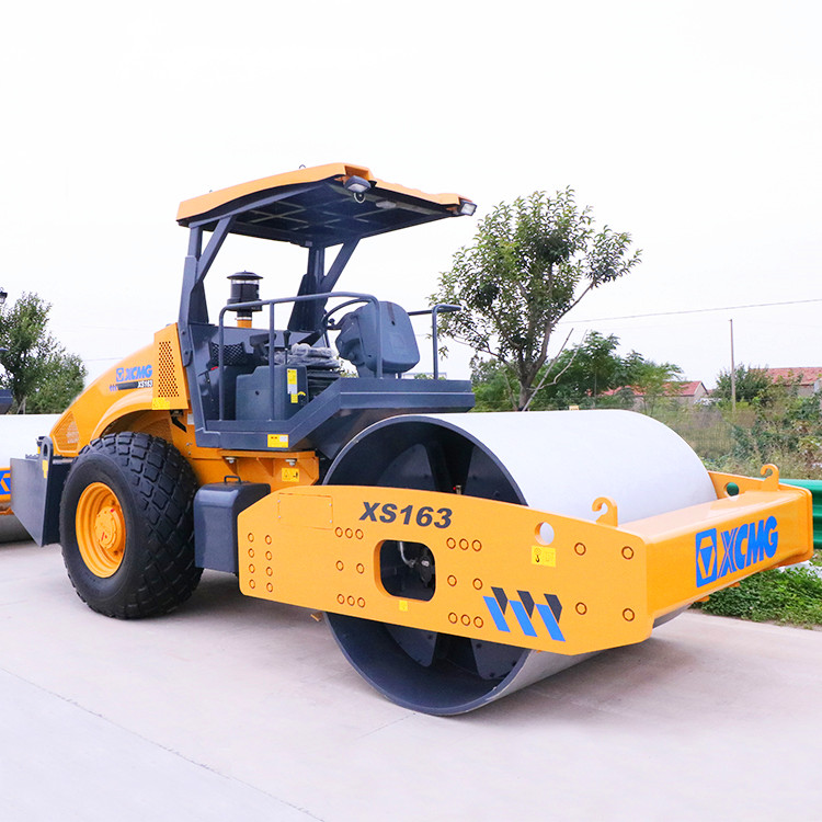 XCMG XS163 16ton single drum road roller for sale