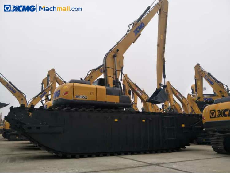 XCMG manufacturer XE215S 20 ton floating excavator for sale
