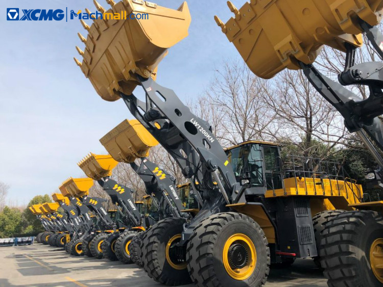 LW1200KN wheel loader for sale | XCMG 12 ton 6.5m3 418kw heavy loader price