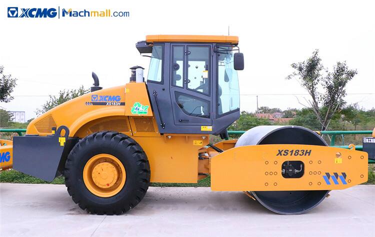 18 ton XCMG road wheel roller XS183H for sale