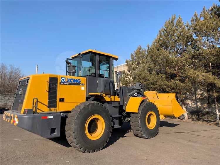 Qingzhou Tractor 5 Ton Port and Mining Material Handling Trecker Mit  Frontlader Powerful Engine Front Wheel Loader with Ce - China Zl50f Wheel  Loader, Wheel Loader