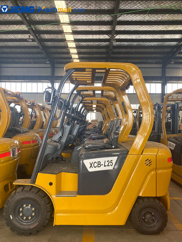 China XCMG brand new electric forklift XCB-L25 2.5 ton machinery for warehouse price