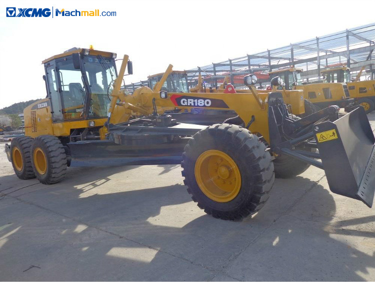 XCMG 180hp asphalt soil motor graders for road Construction GR180 for sale