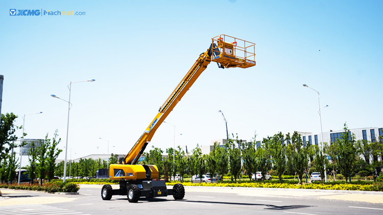 XCMG new 34m mobile self propelled telescopic boom lift platform XGS34K for sale