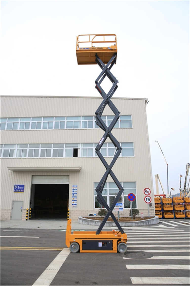 12m official hydraulic XG1212HD XCMG aerial work platform for sale