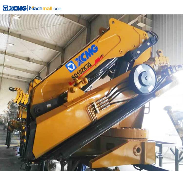 XCMG 5 ton hydraulic knuckle boom crane for trucks price