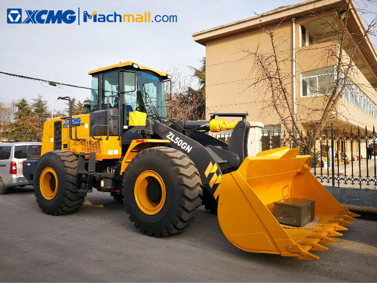 Wheel loader for sand with 4.5m3 buckets ZL50GN in Argentina