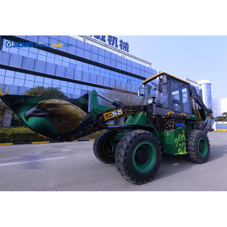 XCMG Backhoe Loader with Customized Chinese Style Paint price