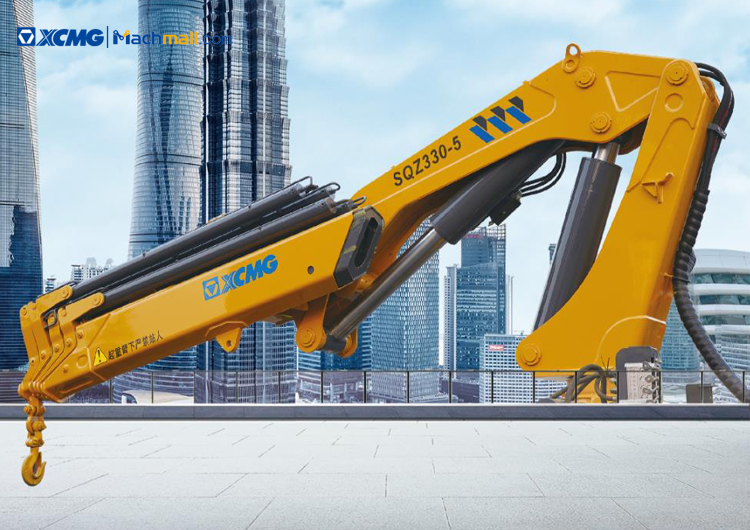 XCMG 5 ton hydraulic knuckle boom crane for trucks price