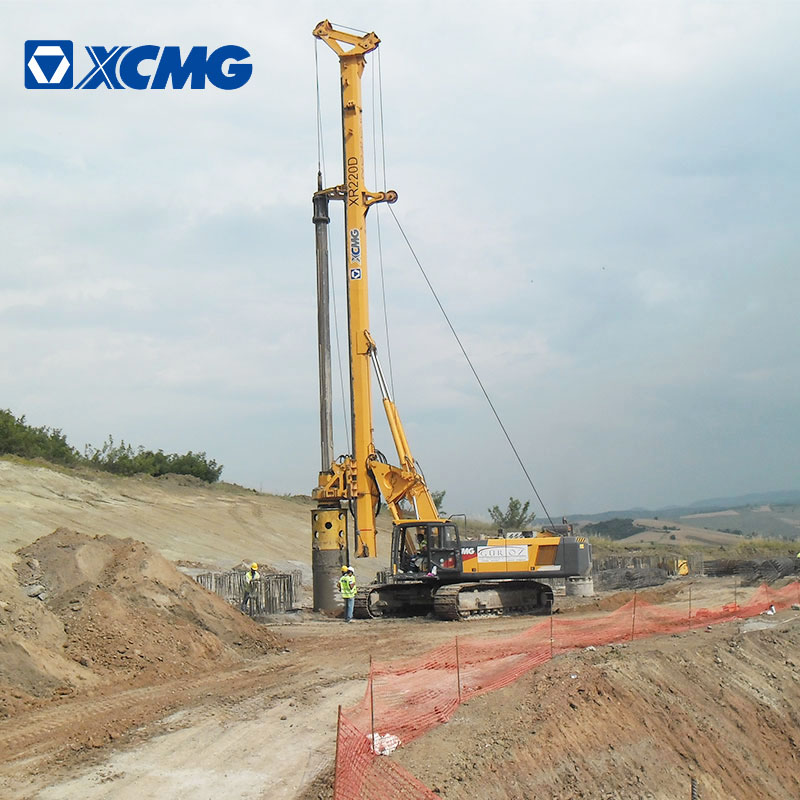 XCMG Official XR220DII Rotary Drilling Rig for sale