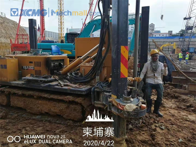 XCMG Track Type Full Hydraulic Water Well Drilling Rig for sale