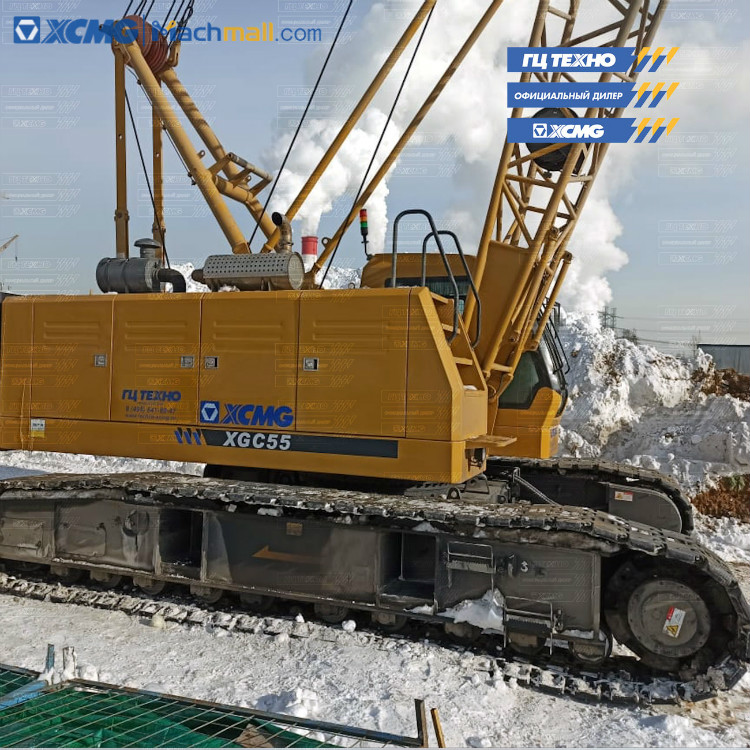 XCMG XGC55 50 ton crawler crane for sale