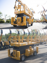 XCMG 18m Mobile Rough Terrain Hydraulic Scissor Lift Platform XG1823RT