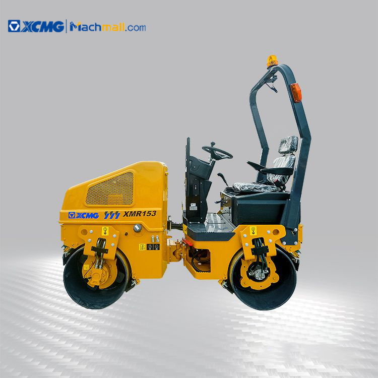 1 ton XCMG mini road roller compactor XMR153 price