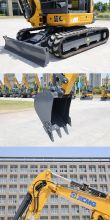 XCMG official XE27U new 2.7 ton mini tractor digger excavator