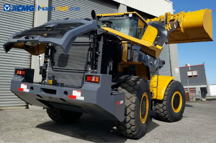 XCMG 4 ton 5 cubic 175hp wheel loader with Cummins engine