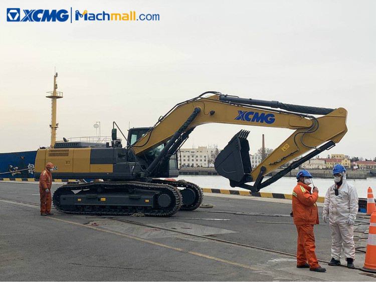 XCMG 30 ton crawler excavator machine with excavator attachments XE335C price