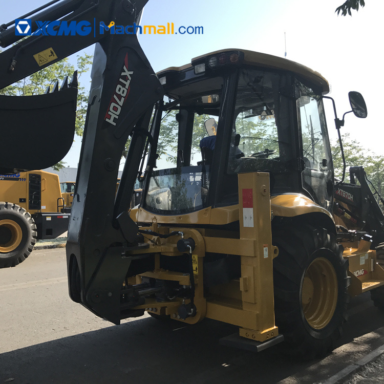 XCMG Load 2500kg 1m3 Backhoe Excavator Loader XT870H with 4in1 bucket price