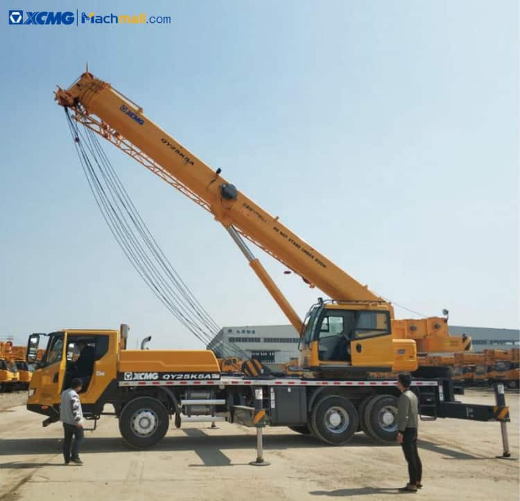 QY25K5A crane for sale - XCMG 53m 25t truck crane QY25K5A price