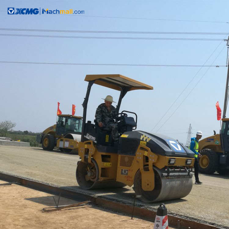 XCMG XMR353E 3 ton light road roller for sale