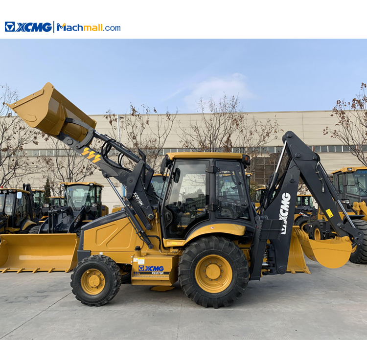 XCMG XC870K 2.5 ton new China tractor with loader and backhoe for sale