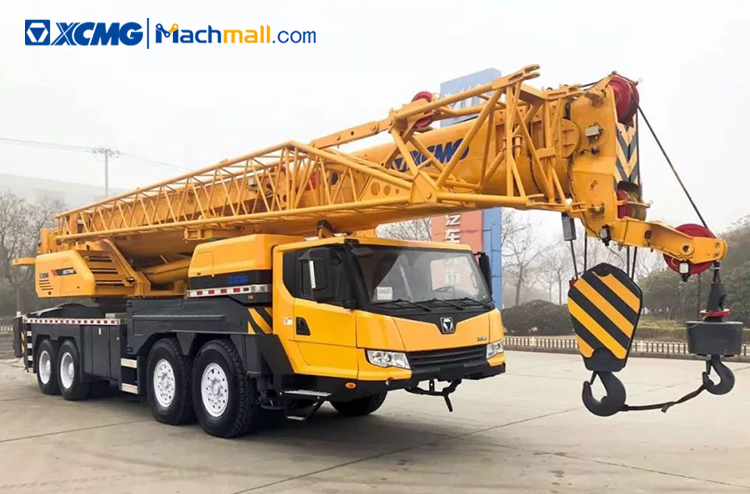 80 ton XCMG mobile truck crane XCT80 price