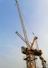 XCMG brand 40m radius 6 ton stationary luffing tower crane XGL80-6S for sale