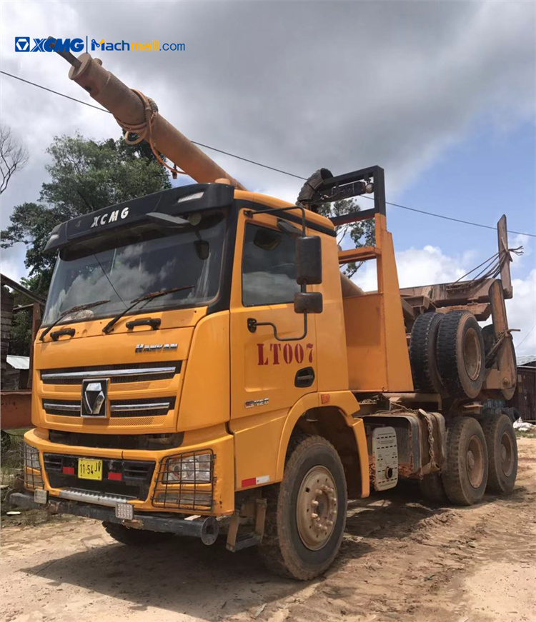 XCMG Forestry Machinery 420hp 6*4 Timber Log Truck Trailer for sale