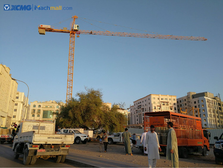 XCMG XGA5610-6S 6 ton 31m - 56m jib length topkit tower crane for sale