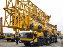 XCMG 130 Ton All-Terrain Crane XCA130_E  High Operating Efficiency Mobile Truck Crane
