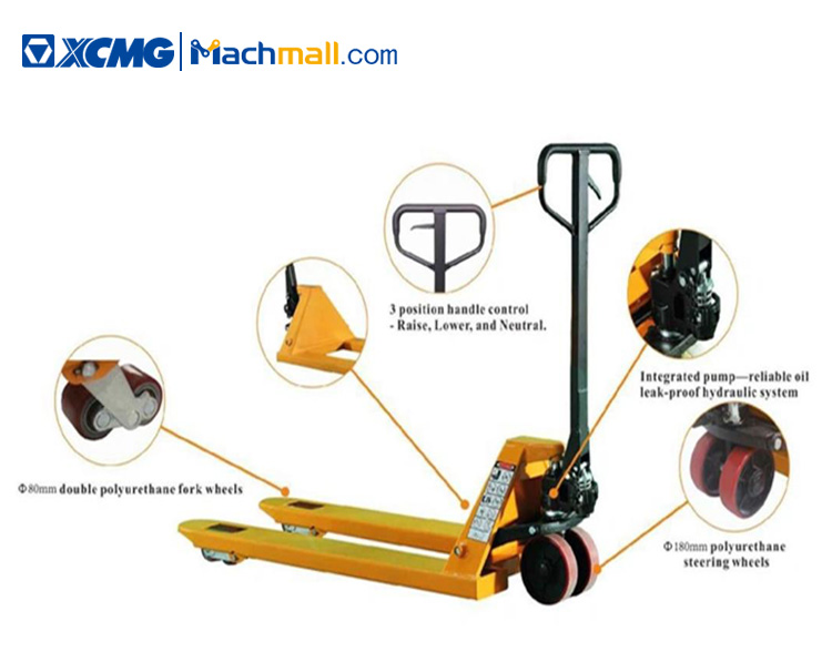 XCMG manufacturer 3 ton Pallet Jack Truck price