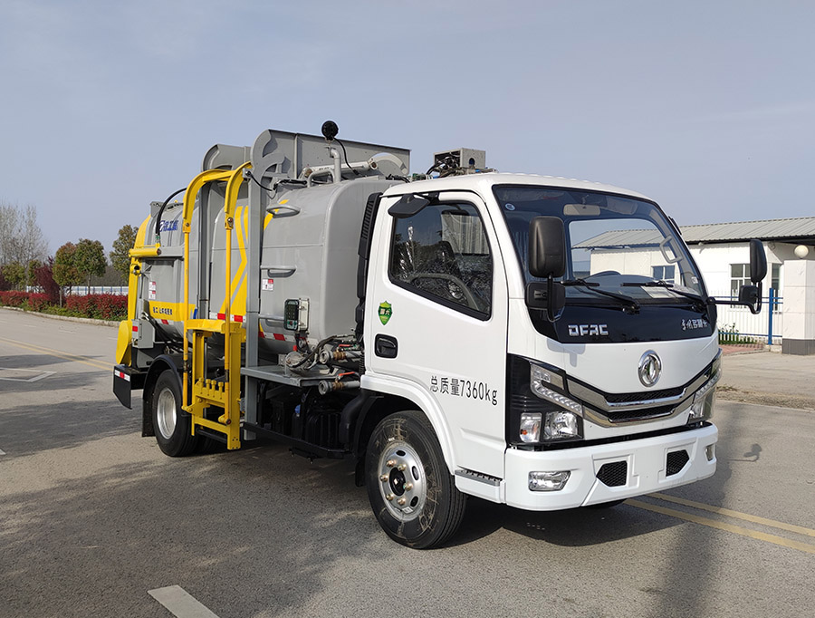 XCMG 10 cbm Kitchen Waste Collection Truck For Sale